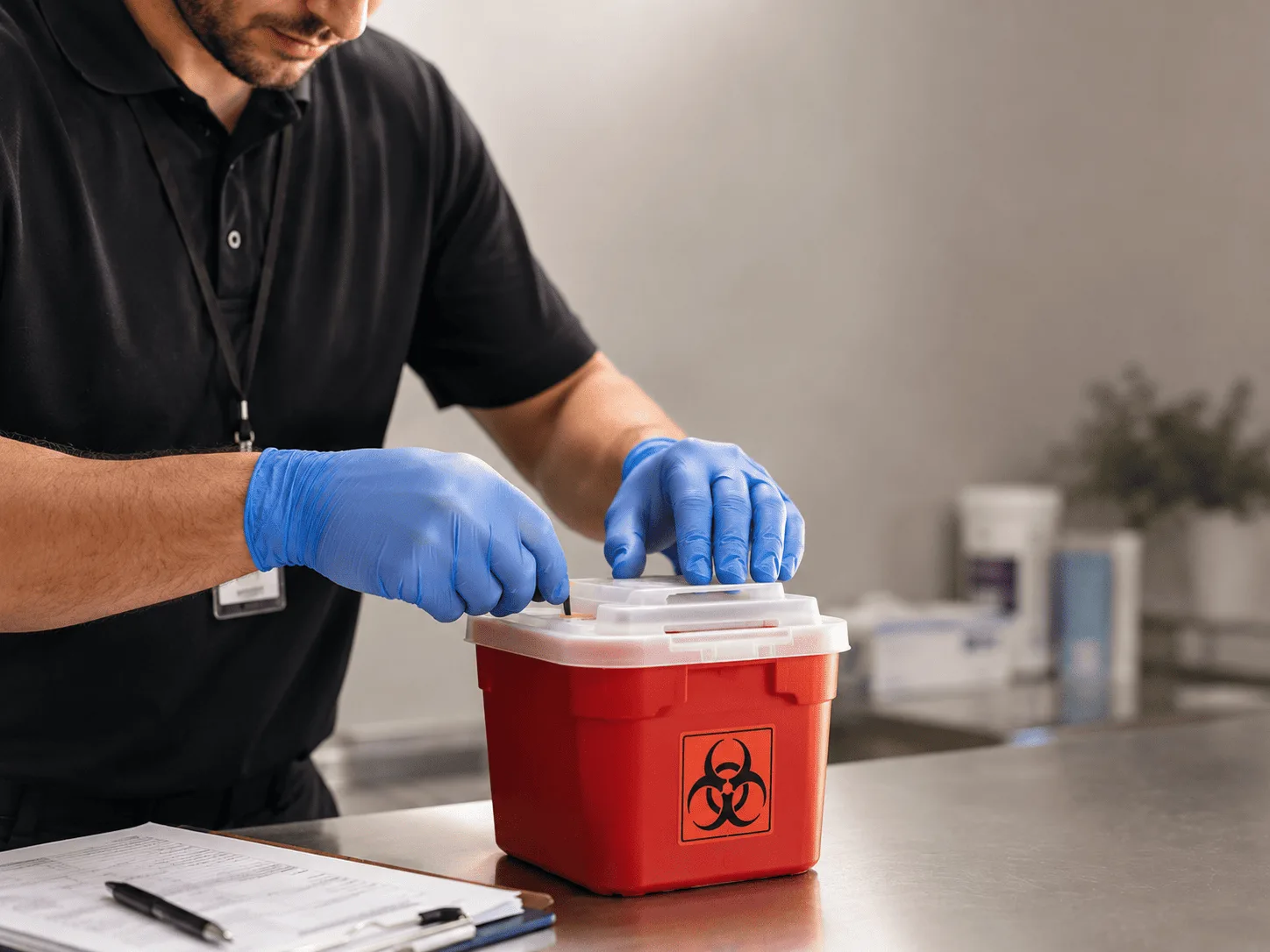 Why choose Sharps Waste Disposal in Tyro, KS